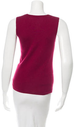 Akris Cashmere Silk-Blend Sweater Vest