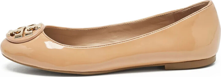 Tory Burch Pre-Owned Patent-Leather Ballet Flats