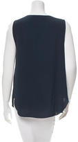 Thumbnail for your product : Vanessa Bruno Sleeveless Button-Up Top