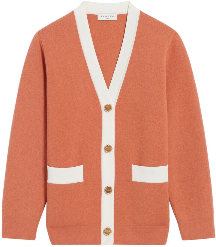 sandro cher cardigan