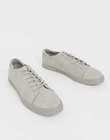 Thumbnail for your product : ASOS DESIGN sneakers in gray with toe cap