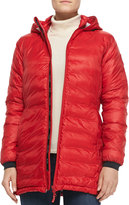 Thumbnail for your product : Canada Goose Camp Hooded Mid-Length Puffer Coat, Red