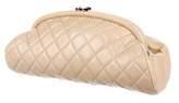 Thumbnail for your product : Chanel Quilted Timeless Clutch
