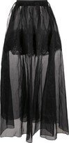 Thumbnail for your product : Litkovskaya Sheer Maxi Skirt