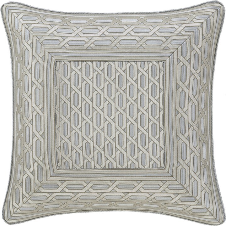J Queen New York Metropolitan Square Decorative Pillow, 20" x 20"