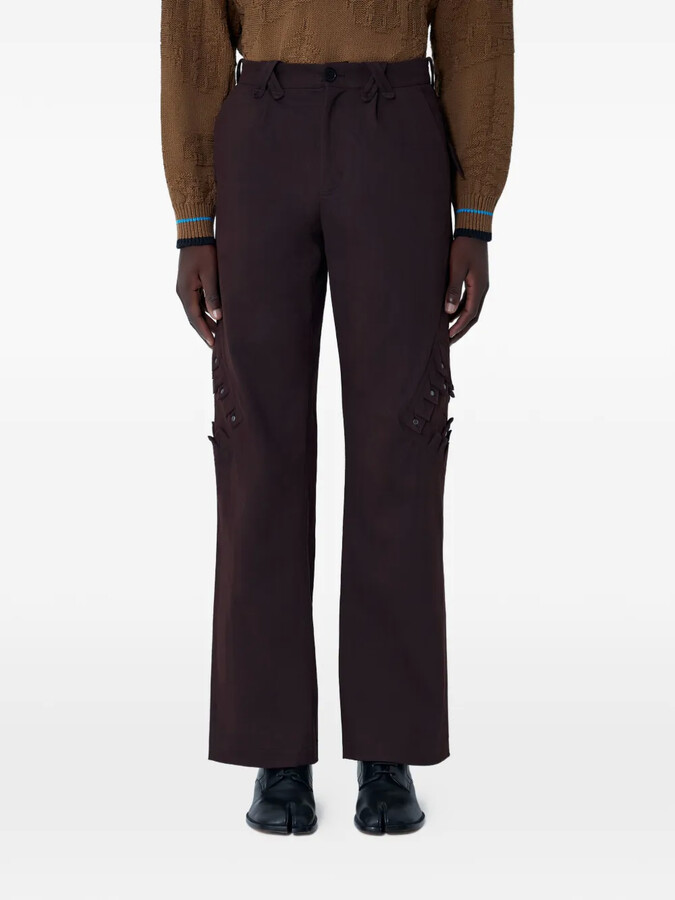KIKO KOSTADINOV Black Frederick Cord Trousers - ShopStyle