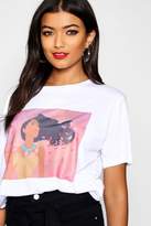 Thumbnail for your product : boohoo Disney Princess Pocahontas T-Shirt