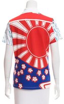 Thumbnail for your product : Carven Tropical Print Knit Polo w/ Tags