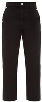 Thumbnail for your product : Lemaire High-rise Wide-leg Jeans - Black