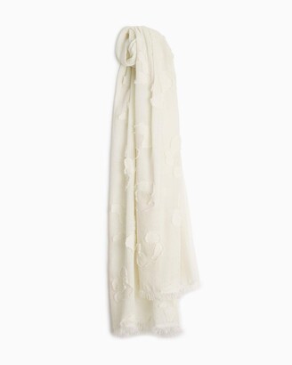 Rag & Bone Abstract cheetah cotton scarf