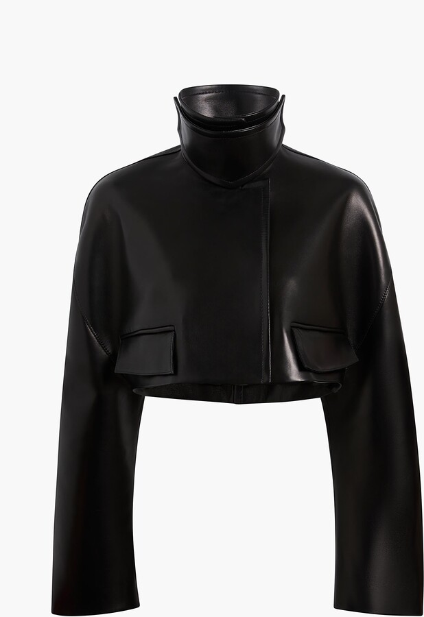 Rahm Jacket in Black Leather