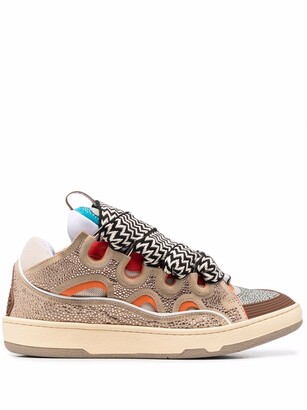lanvin beige sneakers