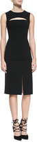 Thumbnail for your product : Opening Ceremony Kaat Cutout Crepe Apron Dress