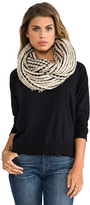 Thumbnail for your product : Paula Bianco Chunky Tassel Infinity Scarf