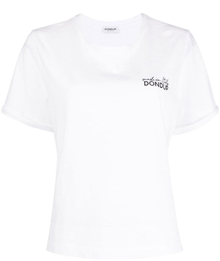 T-shirt Synthétique Dondup Femme Vêtements Tops T-shirts 