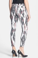 Thumbnail for your product : CJ by Cookie Johnson 'Wisdom' Print Skinny Ankle Jeans