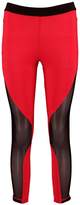 Thumbnail for your product : boohoo Emily Fit Mesh Panel Running Leggings