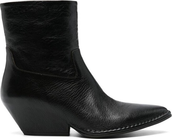 Del Carlo Wedge Ankle Boots