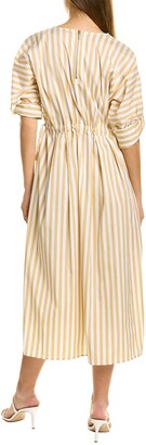 Lorena Antoniazzi 3/4-Sleeve Midi Dress