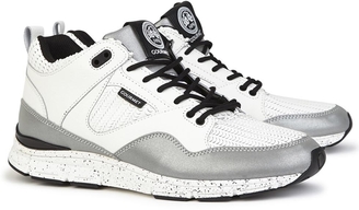 Gourmet 35 Lite LX white leather trainers