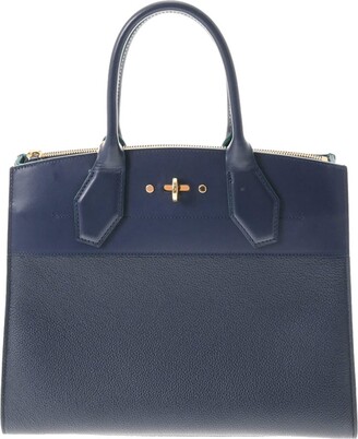 Louis Vuitton Tressage City Steamer PM Monogram Bag Handbag RARE
