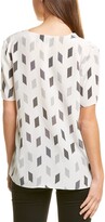 Thumbnail for your product : Theory A-Line Silk Top