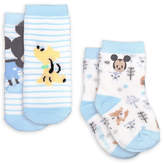 Thumbnail for your product : Disney Mickey Mouse Sock Set for Baby - 2-Pack