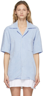 Gil Rodriguez Blue Terry Tommy Bowling Shirt