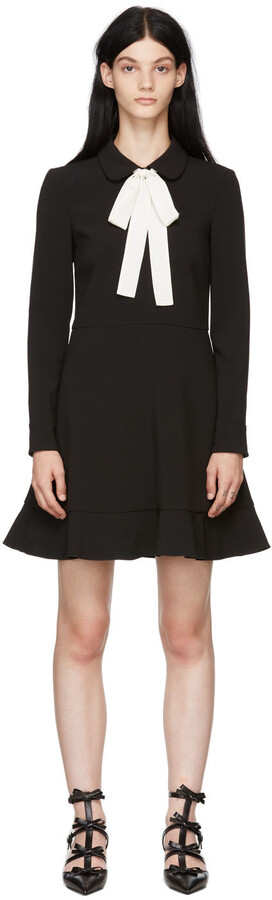red valentino black dress