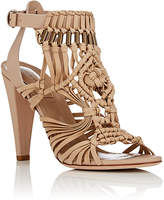 Thumbnail for your product : Alberta Ferretti WOMEN'S KNOT-DETAILED LEATHER SANDALS