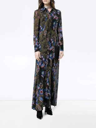 Etro floral print maxi dress