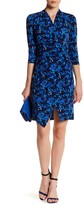 Thumbnail for your product : Chetta B Printed Surplice Dress
