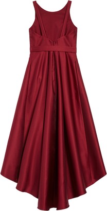Dessy Collection High/Low Junior Bridesmaid Dress