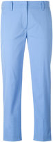 Prada - cropped pants - women - coton/Polyamide/Spandex/Elasthanne - 42