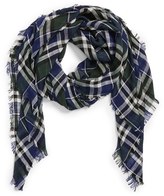 Thumbnail for your product : David & Young Woven Plaid Scarf (Juniors)
