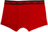 Thumbnail for your product : HUGO BOSS Two-Pack Black and Red Twin Boxer Briefs
