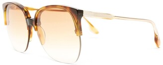 Victoria Beckham Round-Frame Sunglasses