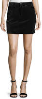 Thumbnail for your product : Rag & Bone JEAN Dive Velvet Mini Skirt