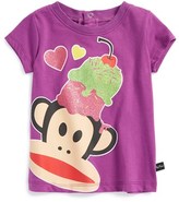 Thumbnail for your product : Paul Frank 'Rainbow Days' Graphic Tee (Baby Girls)