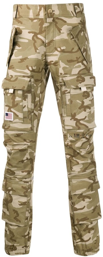 palm angels camo pants