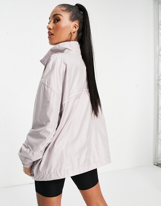 New Balance windbreaker jacket in lilac