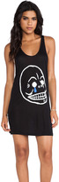 Thumbnail for your product : Cheap Monday Shamika Crying Skull Tank Dress