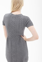Thumbnail for your product : Forever 21 Cable Knit Sweater Dress