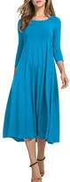 Thumbnail for your product : Herose Womens Spring Cotton Wear to Work Office Wear Long Dress Outfits L