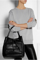 Thumbnail for your product : McQ Textured-leather backpack