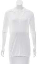 Thumbnail for your product : Loro Piana Short Sleeve Button-Up Top