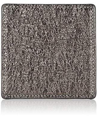 Barneys New York Leather Coaster - Silver