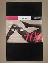 Thumbnail for your product : Marks and Spencer 100 Denier Thermal Tights