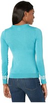 Thumbnail for your product : Dale of Norway Lillehammer Sweater (Turquoise/Off-White) Women's Sweater