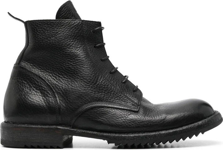 Moma Leather Ankle Boots